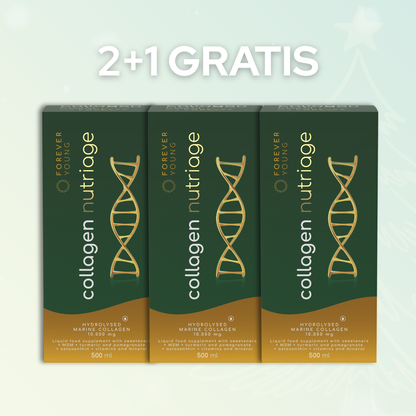 Kolagen Nutriage 2+1 GRATIS (doza za 30-60 dana) + Poklon Scrunchie