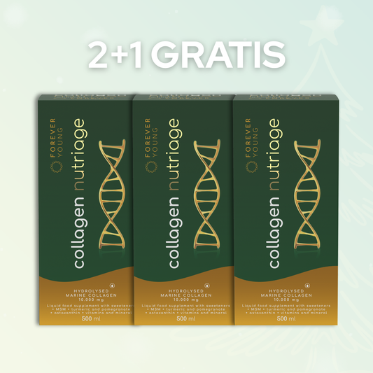 Kolagen Nutriage 2+1 GRATIS (doza za 30-60 dana) + Poklon Scrunchie